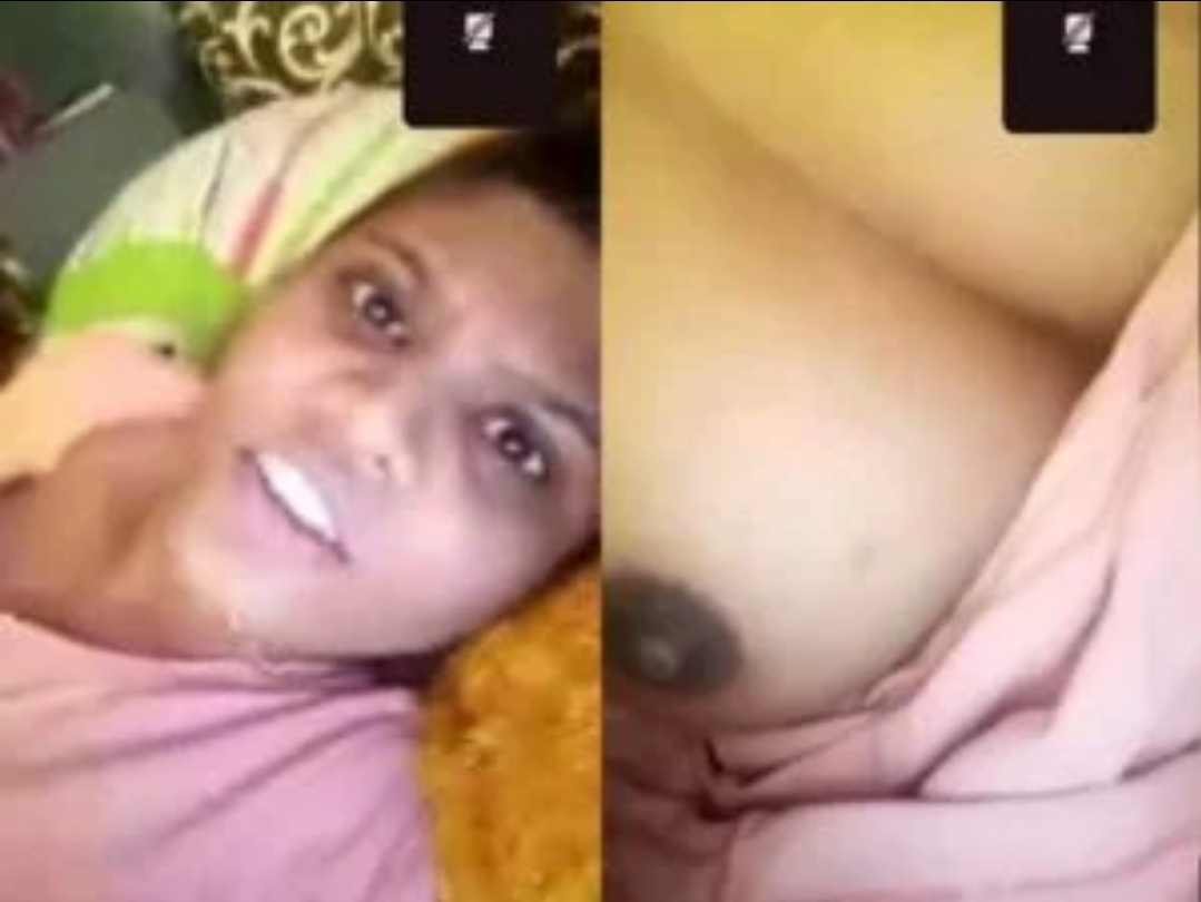 Desi Girl Showing Her Dark Nipples On Video Call